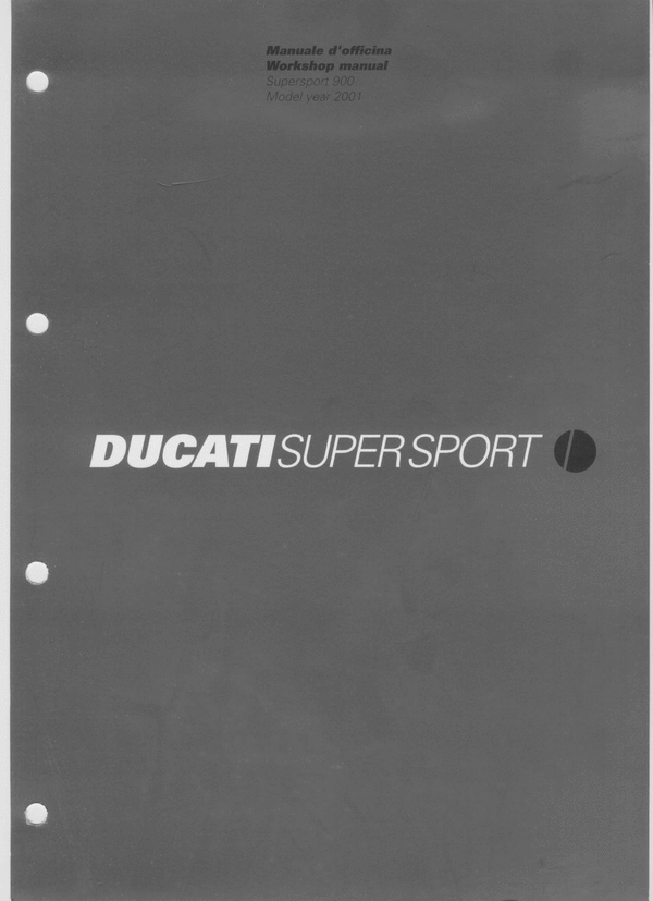 Product picture 2001 Ducati 900 SS Service Repair Workshop manual (2001)